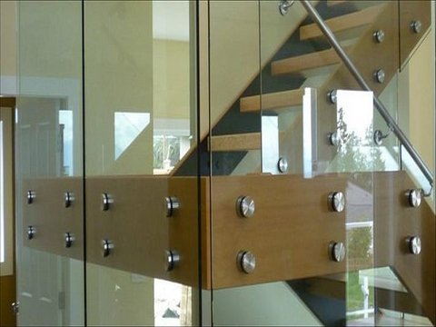 Standoff Glass Railings