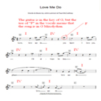 Love Me Do -- G Mixolydian